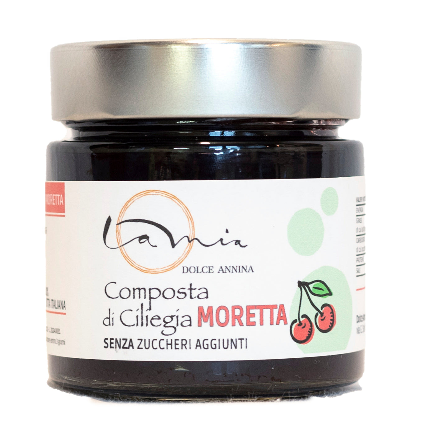 La Mia Composta di Ciliegia Moretta SENZA zuccheri aggiunti