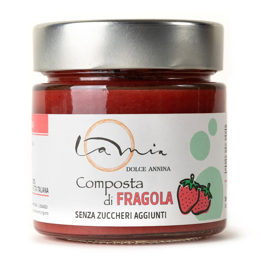 La Mia Composta di Fragola SENZA zuccheri aggiunti