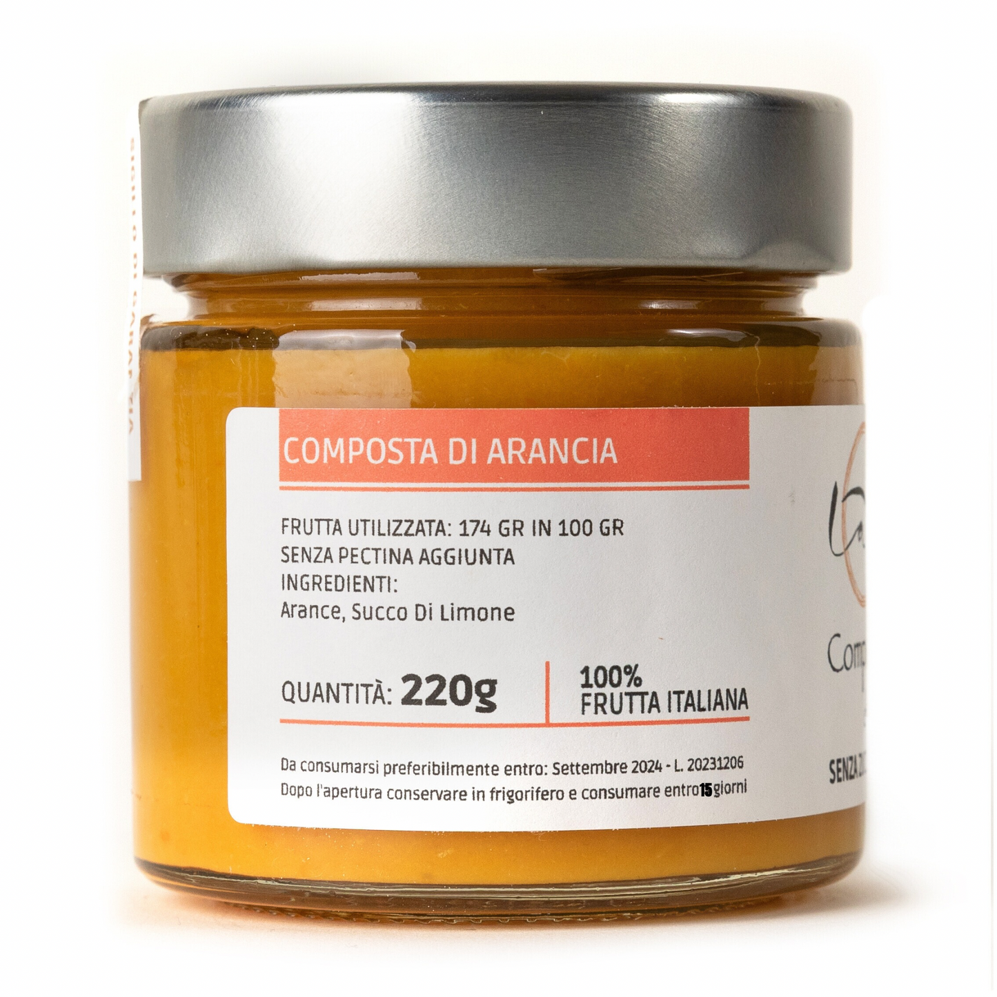 La Mia Composta di Arancia SENZA Zuccheri Aggiunti