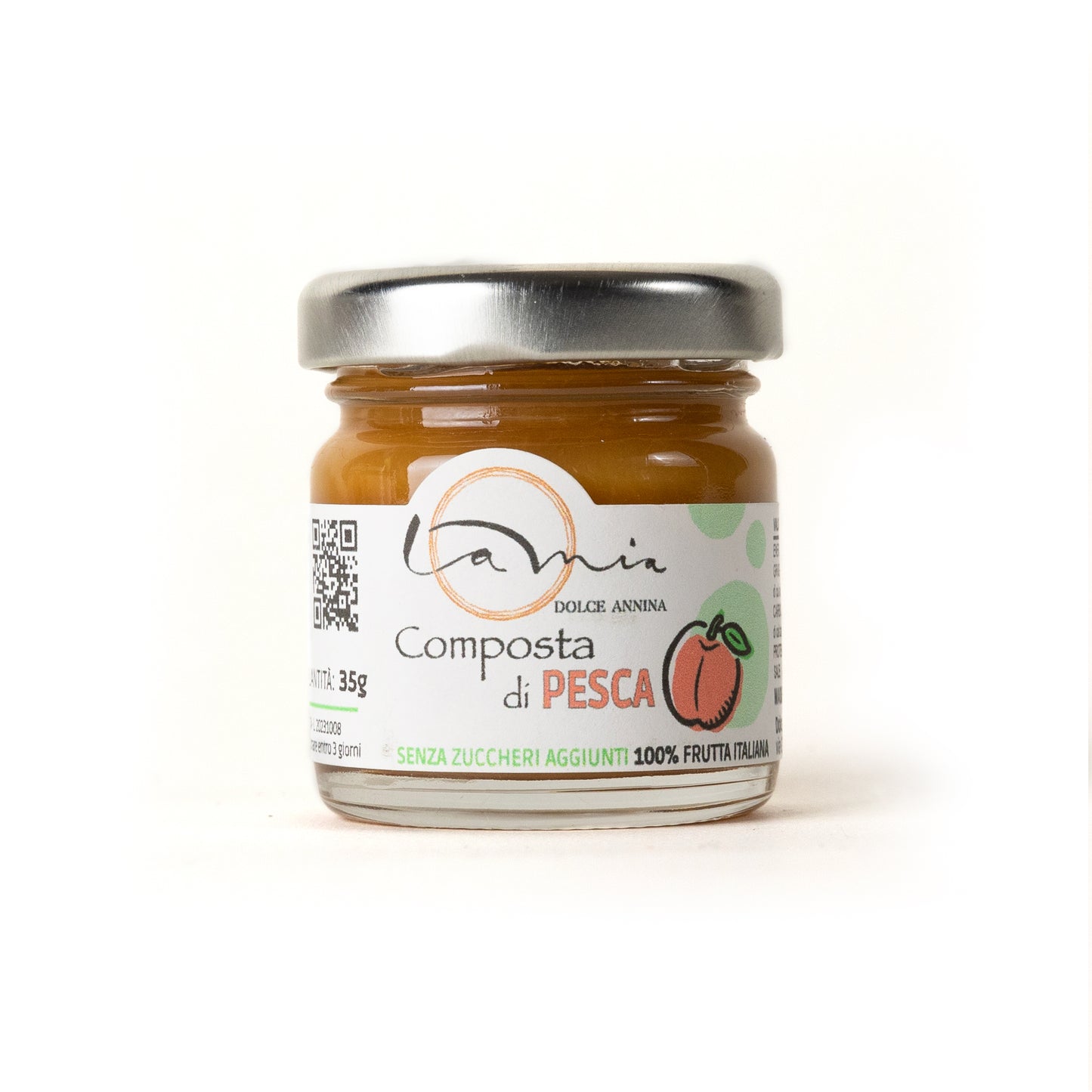 La Mia Composta di Pesca SENZA Zuccheri Aggiunti